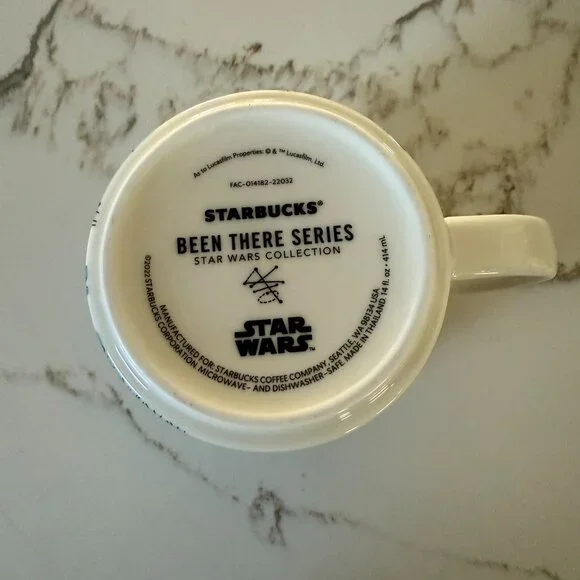 Star Wars / Disney Starbucks Naboo, Nevarro, Ahch-To "been there" 3-mug set - Picture 5 of 15